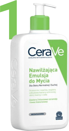 Nawilżająca emulsja do mycia