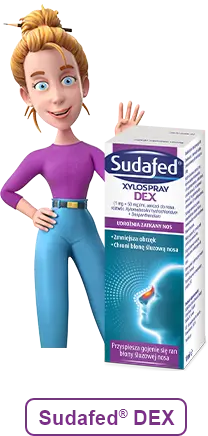 Sudafed® DEX - Dowiedz się więcej