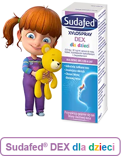 Sudafed® DEX dla dzieci - Dowiedz się więcej
