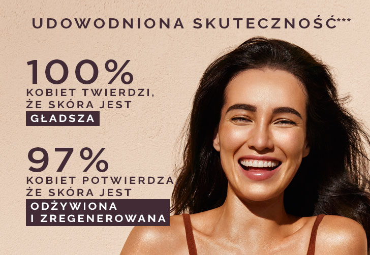odżywiona i zregenerowana skóra